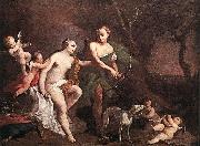 AMIGONI, Jacopo Venus and Adonis uj oil painting on canvas